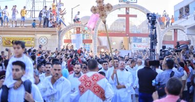 دير مارجرجس بالرزيقات ينظم فعاليات زفة ودورة اليوم الرابع للاحتفالات السنوية.. صور