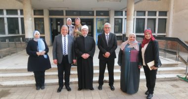 رئيس جامعة الأزهر يتفقد المدينة الجامعية للطالبات بمدينة نصر  