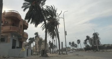 طقس شمال سيناء: هبوب رياح محملة بالغبار وانخفاض درجات الحرارة