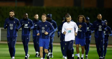 منتخب فرنسا يجرى تدريبه الأول استعدادا لكأس العالم 2022
