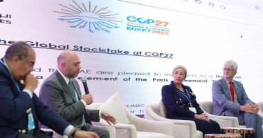 خلال فعاليات مؤتمر المناخ COP27.. وزيرة البيئة والمنسق الوزاري ومبعوث مؤتمر المناخ COP27 تشارك بجلسة حول التقييم العالمي في COP27
