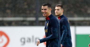 كريستيانو رونالدو يتألق فى تدريبات البرتغال استعدادا لبطولة كأس العالم 2022.. صور
