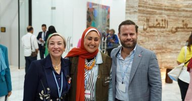 وزيرة البيئة تلتقى نظيرها الكندى بالجناح المصرى بالمنطقة الزرقاء بمؤتمر المناخ cop 27