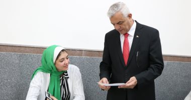 رئيس جامعة المنوفية يتفقد امتحانات منتصف الفصل الدراسى بالجامعة الأهلية.. صور