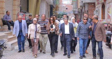 محافظ دمياط تتفقد أعمال تطوير المناطق غير المخططة بالمدن ..صور