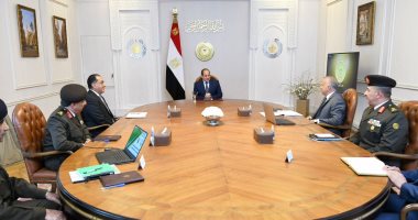 الرئيس السيسى يتابع المشروعات القومية لاستصلاح الأراضي والإنتاج الزراعي وفق حصة مصر المائية الثابتة من نهر النيل.. ويوجه بإعداد دراسات متكاملة لانتقاء أفضل أنواع الزراعات والمحاصيل