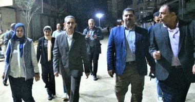 محافظ الغربية يتفقد أعمال الرصف بحى ثان طنطا