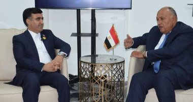 رئيس مؤتمر المناخ يستقبل على سلاجقة رئيس وفد إيران فى COP27