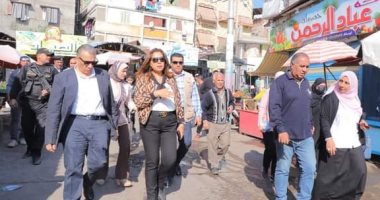 محافظ دمياط تبحث تطوير السوق الحضارى فى عزبة البرج