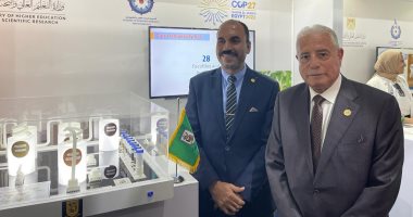 رائد المناخ لـCOP27 يزور جناح جامعة القاهرة بالمنطقة الخضراء