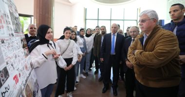 وزير التعليم العالى يتفقد المعهد العالى للهندسة والتكنولوجيا بالمنصورة 