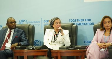 وزيرة البيئة تستعرض التجربة المصرية فى ملف الطاقة المتجددة بـ cop27