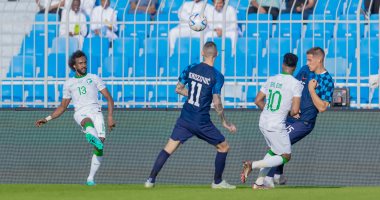 السعودية ضد كرواتيا.. التعادل السلبى يسيطر على الشوط الأول