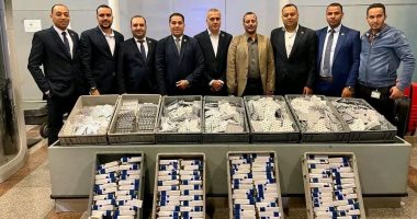 جمارك مطار الغردقة تضبط محاولة تهريب كمية كبيرة من الأدوية البشرية