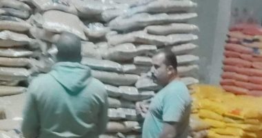 ضبط 73 طن سلع غذائية محتكرة ببولاق الدكرور والعمرانية ومنشأة القناطر