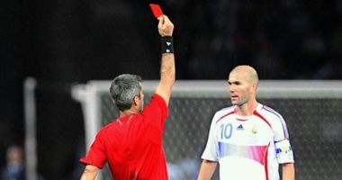 كأس العالم 2022.. زيدان الأكثر حصوًلا على البطاقات في تاريخ المونديال