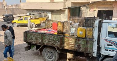 ضبط 2 طن زيوت مستخدمة قبل إعادة تدويرها وبيعها مجددا بالجيزة