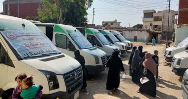 الكشف على 1200 مواطن بالقافلة العلاجية بقرية تل أبو حامد بإدارة التل الكبير الصحية