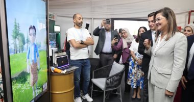 هالة السعيد تزور جناح المجلس القومى للمرأة فى المنطقة الخضراء بـcop27