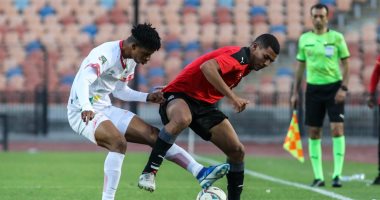 منتخب الشباب يهزم بنين بهدف عمر فايد في التجربة الودية الأولى.. صور