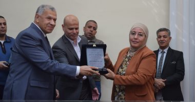 محكمة استئناف المنصورة تكرم عدد من القضاة والعاملين.. صور