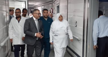 مدير التأمين الصحى بالغربية يتفقد مستشفى مبرة المحلة لمتابعة سير العمل