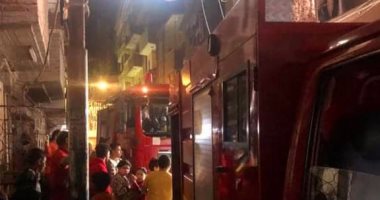 إخماد حريق مخزن ملابس بالمحلة دون وقوع إصابات