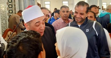 افتتاح مسجد الخطيب بالعبور بعد تشييده بتكلفة 9 ملايين جنيه.. صور