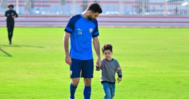 حمزة المثلوثى يصطحب نجله لمران الزمالك.. وفيريرا يضع برنامجا خاصا لشلبى وحسن