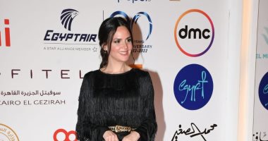 هند عبد الحليم وركين سعد وهاجر الشرنوبى يحضرن عرض فيلم "علَم" بمهرجان القاهرة