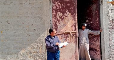 لجنة التصالحات فى مخالفات البناء تعاين طلبات أهالى أبو مناع غرب قنا