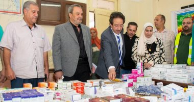 قافلة جامعة طنطا الطبية تقدم الرعاية الصحية لـ1547 حالة بمركز كفر الزيات