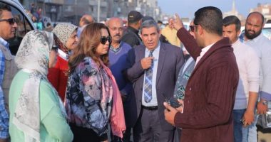 محافظ دمياط تتابع تنفيذ مشروعات تطوير المناطق غير المخططة‎‎.. صور