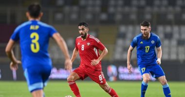 منتخب الإمارات يهزم كازاخستان بثنائية وديا بصافرة محمود البنا.. فيديو