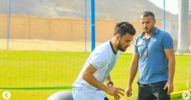 صلاح محسن يواصل التأهيل فى سيراميكا للتعافى من الإصابة