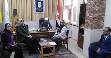 فحص طلاب أزهر الإسكندرية من سوء التغذية ضمن مبادرة الرئيس 