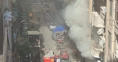 الحماية المدنية بالإسكندرية تسيطر على حريق نشب فى الإبراهيمية دون إصابات
