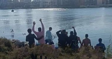 انتشال جثمان شاب غرق فى مياه نهر النيل بدمياط ‎‎