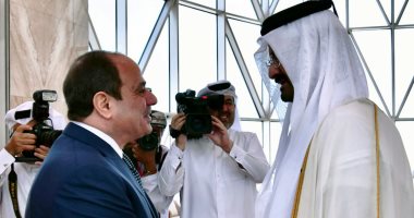 الرئيس السيسي يصل مطار الدوحة لحضور افتتاح كأس العالم بقطر 2022.. صور وفيديو