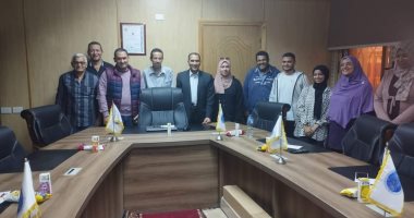 تكريم الطالب المثالى بكلية الحاسبات والذكاء الاصطناعى بجامعة مدينة السادات