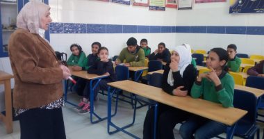 كليات جامعة حلوان تنظم برنامجا بيئيا توعويا حول التغيرات المناخية.. صور