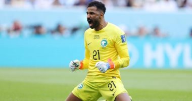 محمد العويس يحصد جائزة أفضل لاعب في مباراة السعودية والأرجنتين