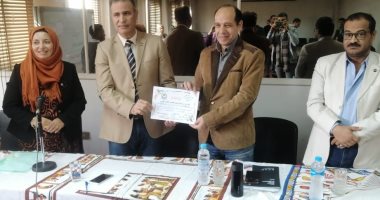 المعهد العالى للتعاون الزراعى بشبرا يكرم الزميل محمد ثروت