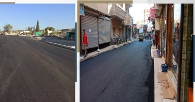 التنمية المحلية تنشر صورا لأعمال رصف الطرق فى 10 محافظات