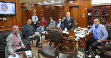 السكرتير العام لمحافظة كفر الشيخ يناقش المخطط الاستراتيجي المحدث للمدينة