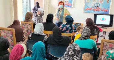 توقيع الكشف الطبى وعلاج 1861 حالة خلال قافلة بقرية الناصرية فى المنيا