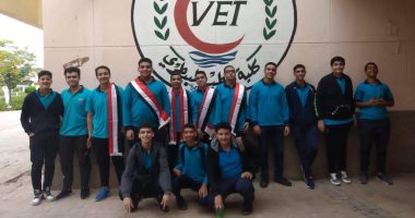 طلاب مدارس الإسماعيلية يزورون متحف الحياة البرية بكلية الطب البيطرى بجامعة القناة