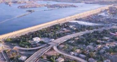 ننشر 11 صورة لمشروع محور بديل خزان أسوان على النيل بطول 5.4 كيلومتر