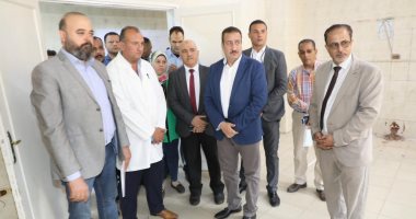 محافظ المنوفية يحيل طبيبا وإداريا وممرضا بمستشفى منوف للتحقيق