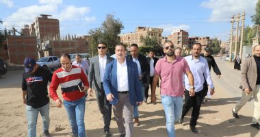 محافظ المنوفية يتفقد ممشى منوف الجديد والأعمال التمهيدية لرصف الشوارع